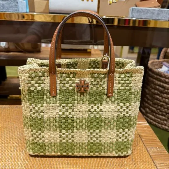 新作★Tory Burch Blake Straw Center Zip Tote 165830 Tory Burch Blake Straw Center Zip Tote 165830